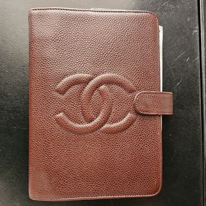 Authentic Chanel Caviar Agenda